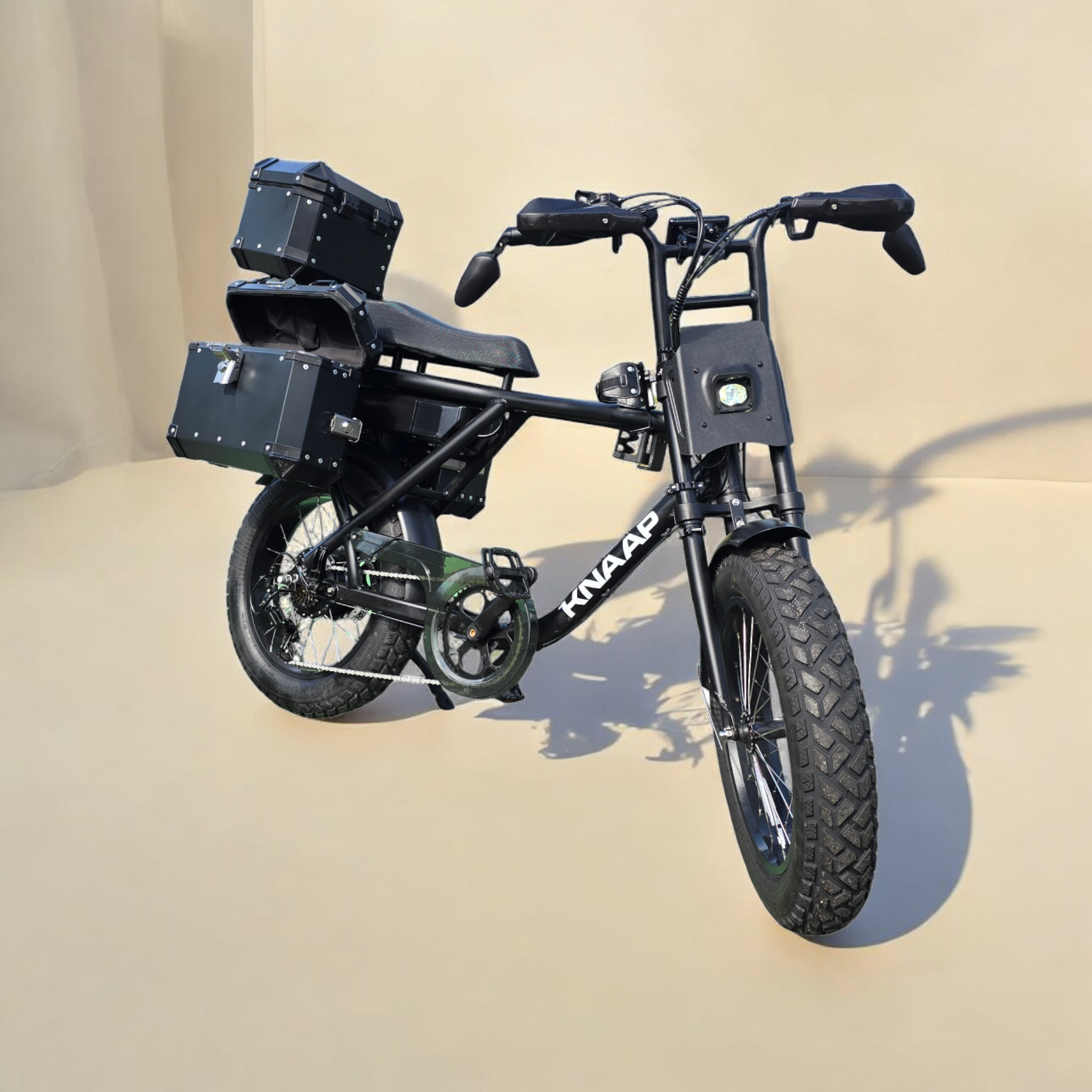 Aluminium kofferset black compleet - Knaap AMS