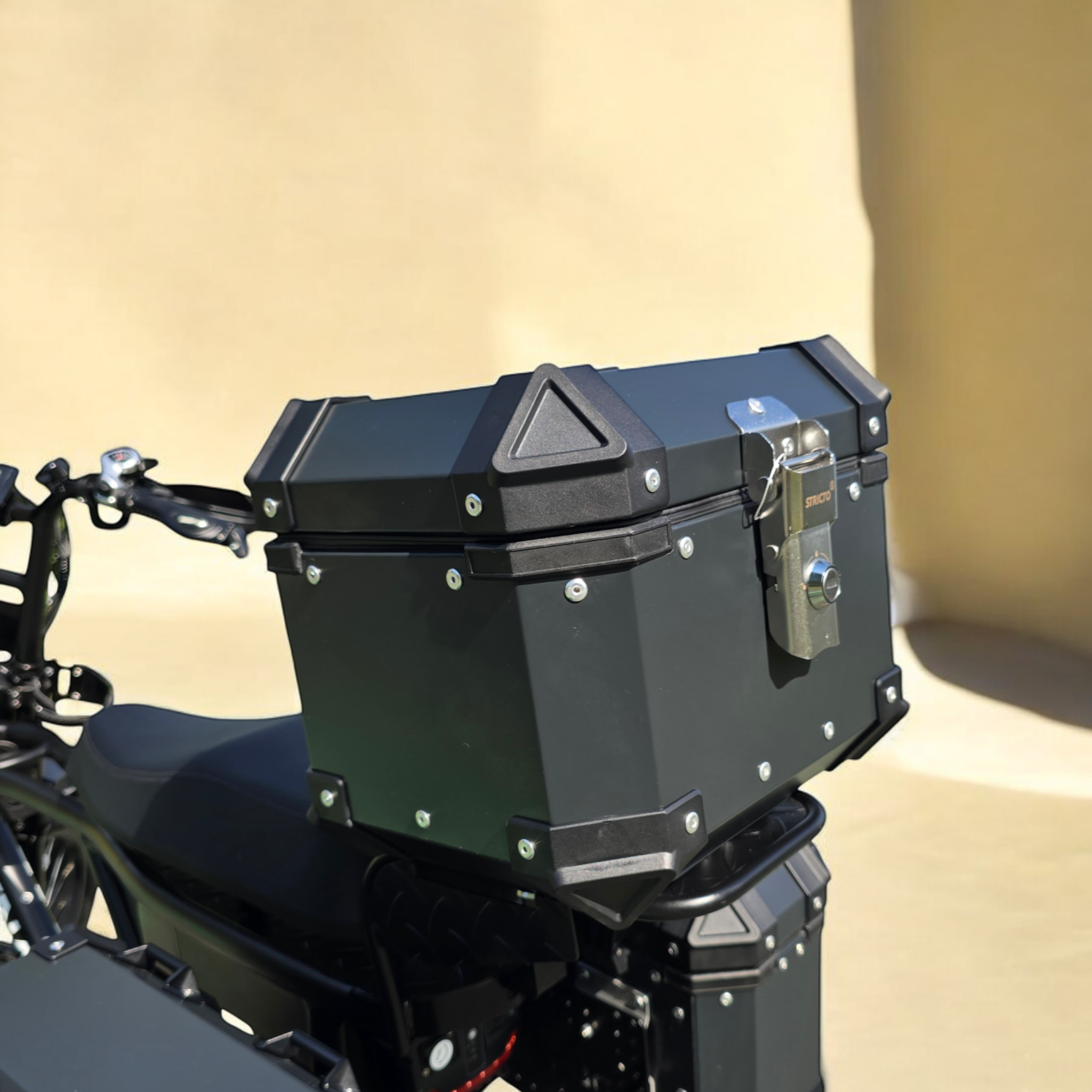 Aluminium kofferset black compleet - Knaap AMS