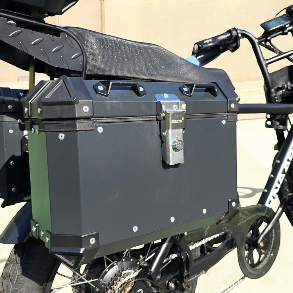 Aluminium kofferset black compleet - Knaap AMS