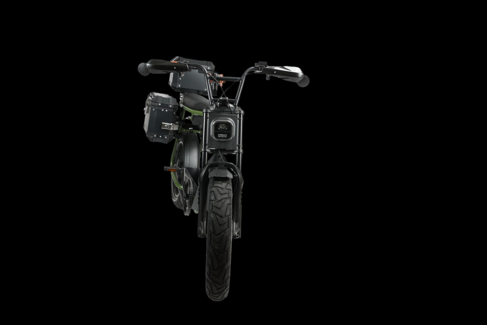 Custom Phatfour FLX Fatbike - Desert Fox Adventure bike