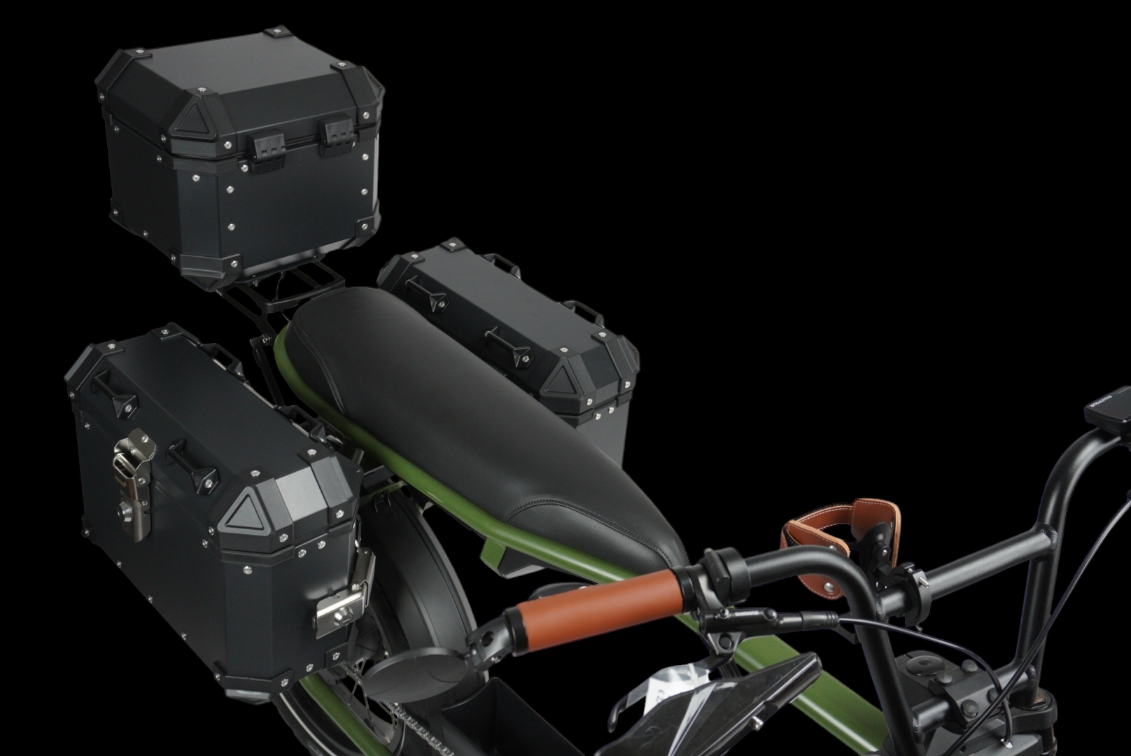 Custom Phatfour FLX Fatbike - Desert Fox Adventure bike