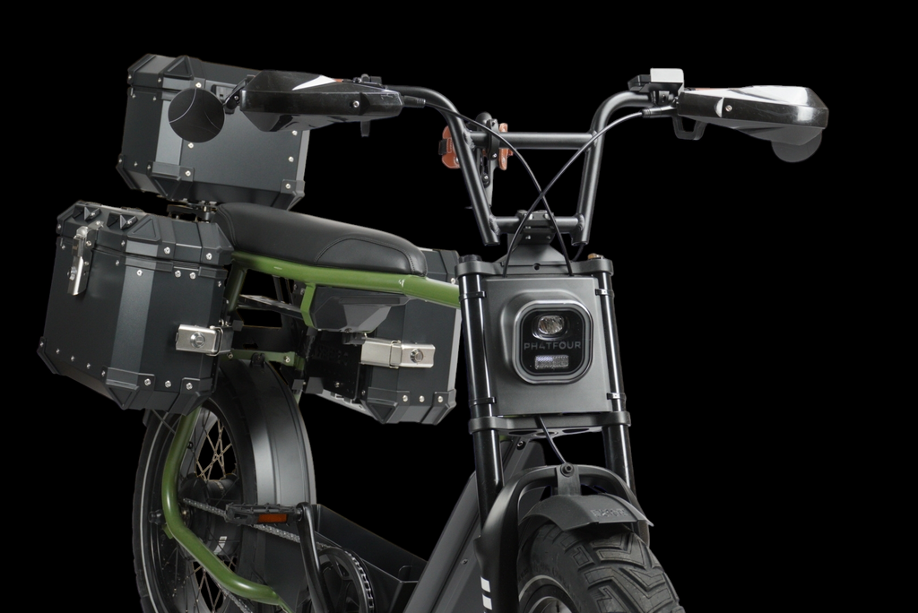 Custom Phatfour FLX Fatbike - Desert Fox Adventure bike