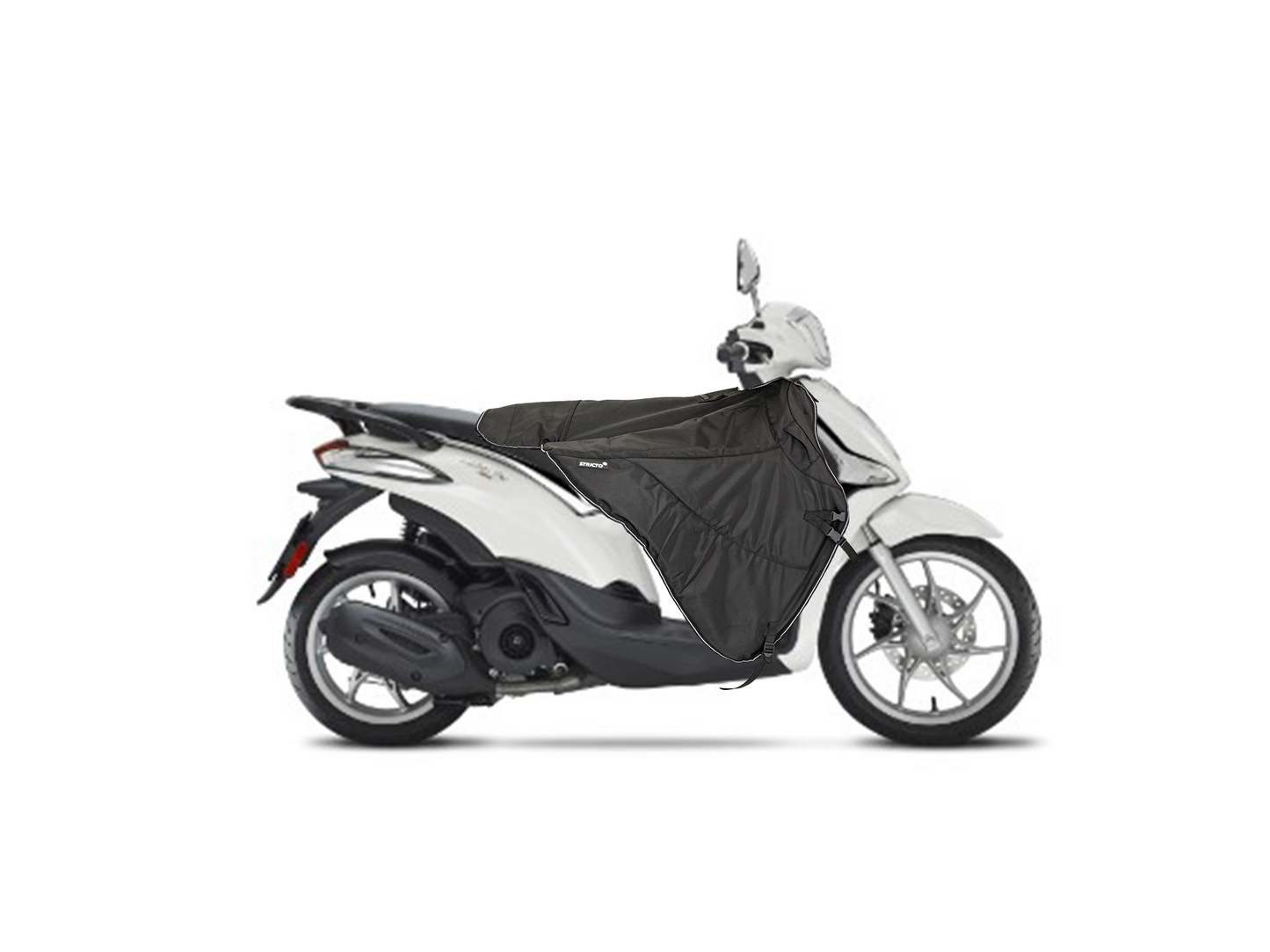 Stricto Premium Universeel scooter beenkleed - Leopard Grey