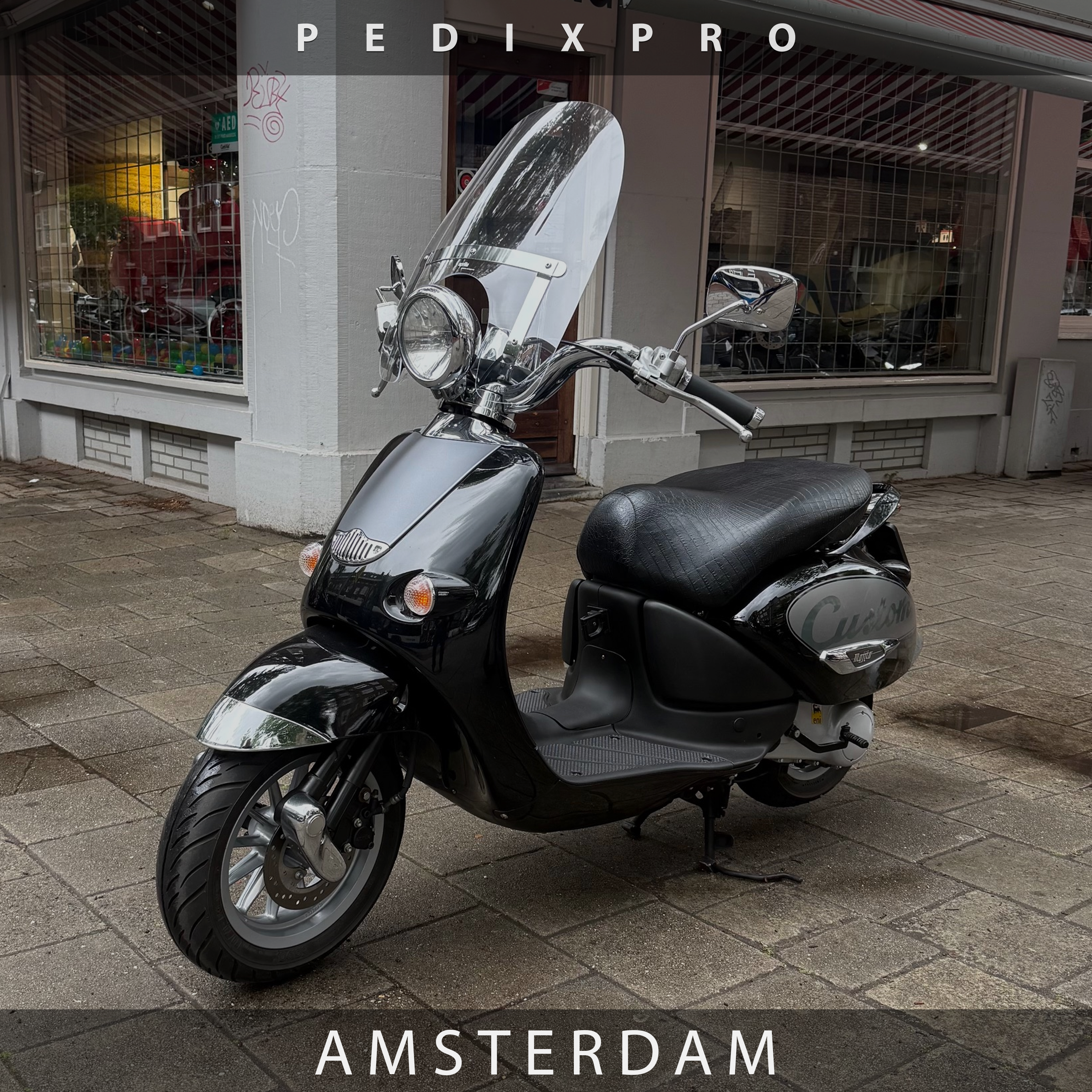 Aprilia Mojito 50 zwart (2012) | 4.053 km | 2-takt | BOVAG