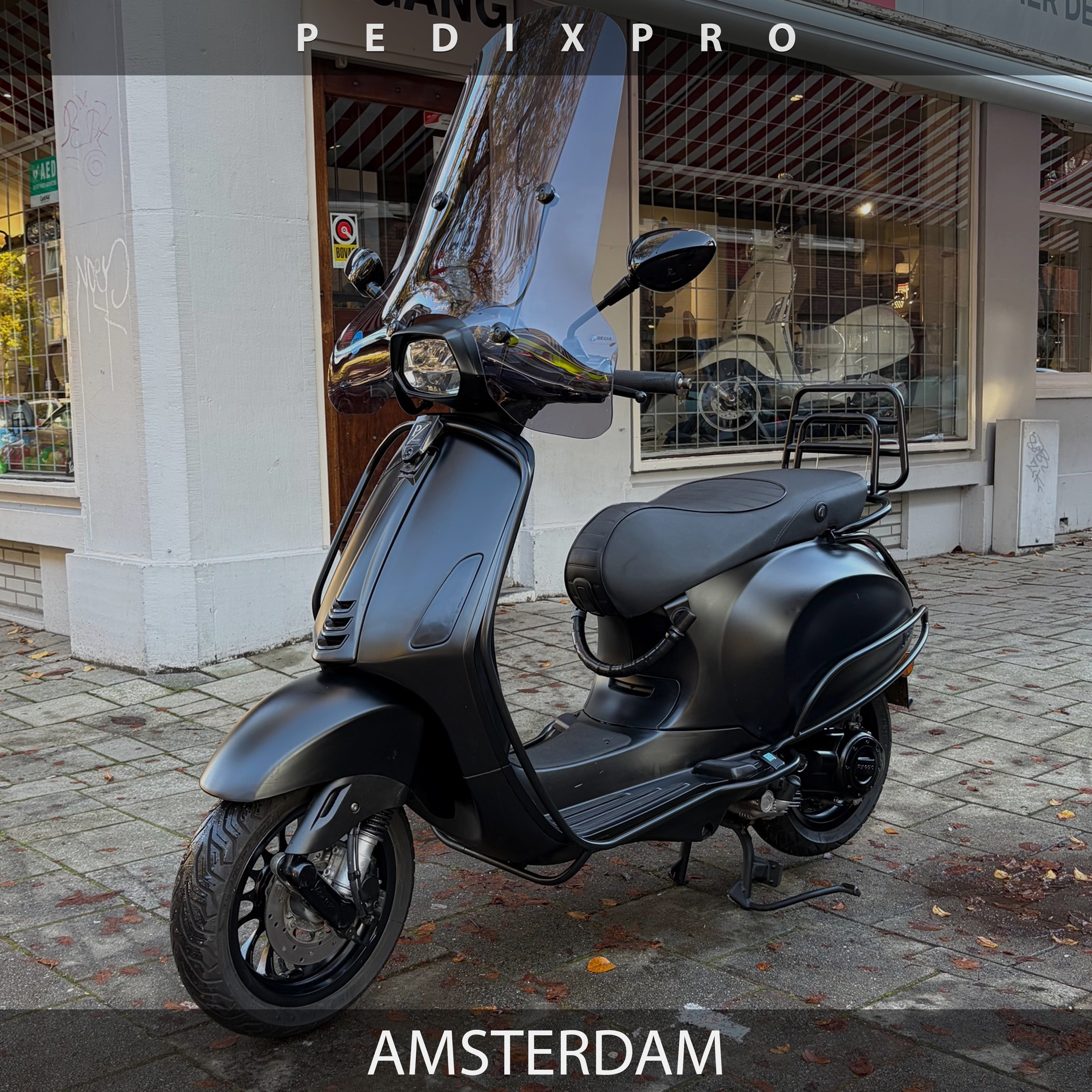 Vespa Sprint S 50 matzwart (2020) | 8.904 km | BOVAG