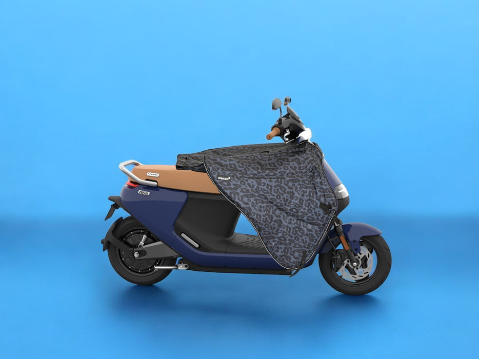 Stricto Premium Elektrische scooter beenkleed - Leopard Grey