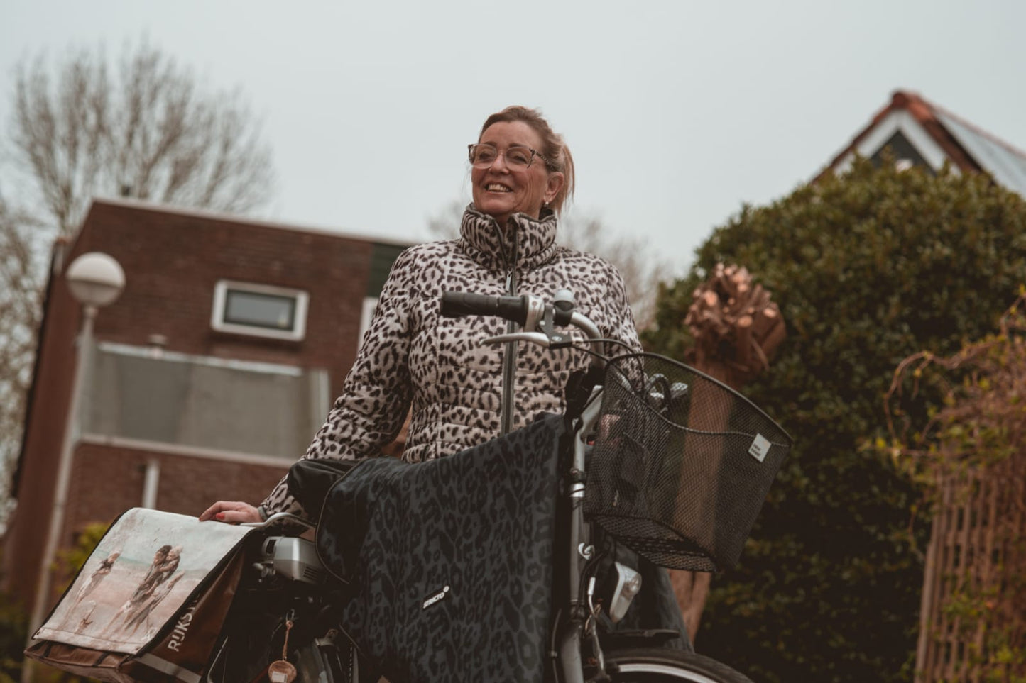 Stricto Bakfiets beenkleed - Zwart