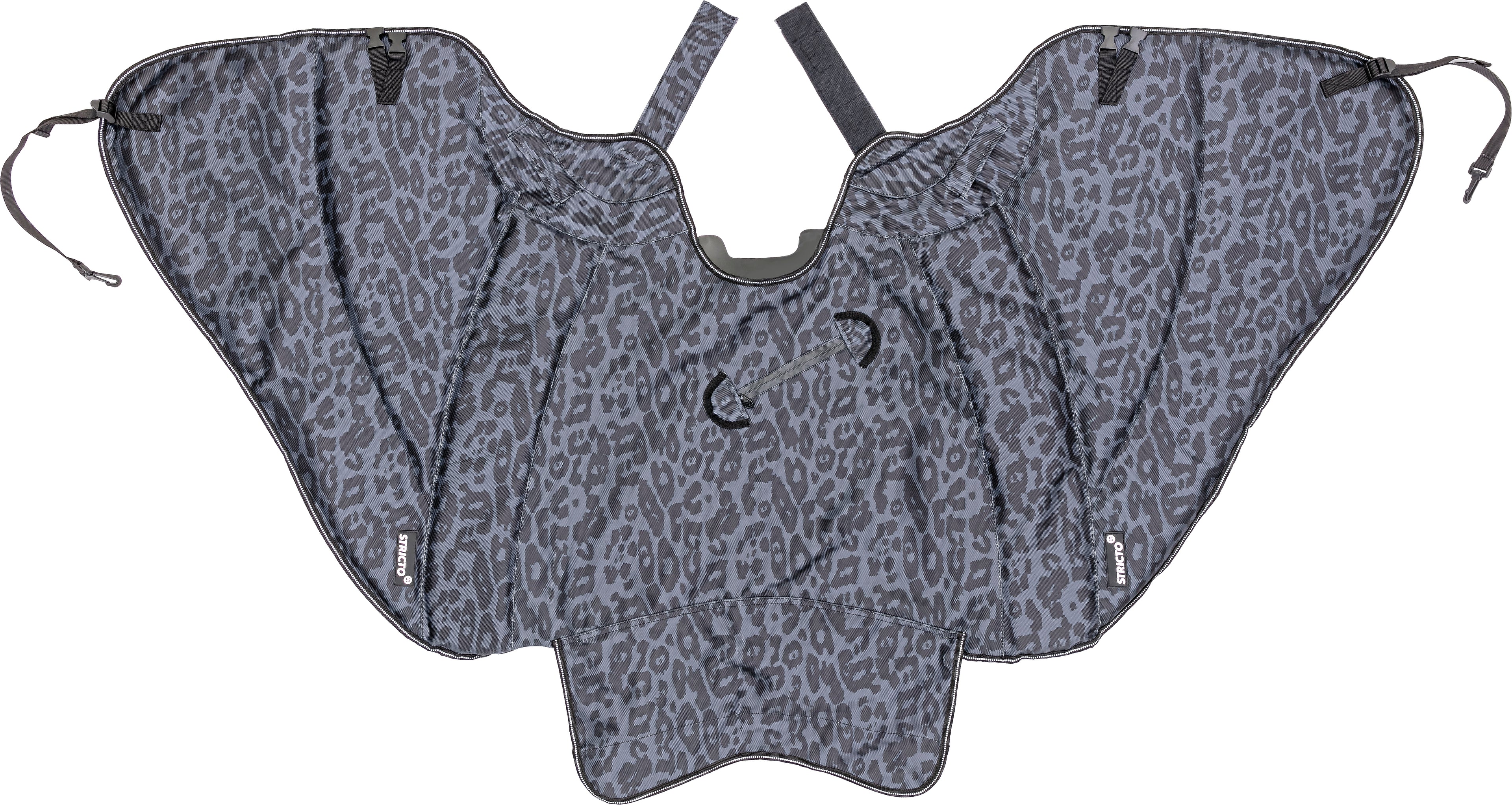 Stricto Premium Universeel scooter beenkleed - Leopard Grey