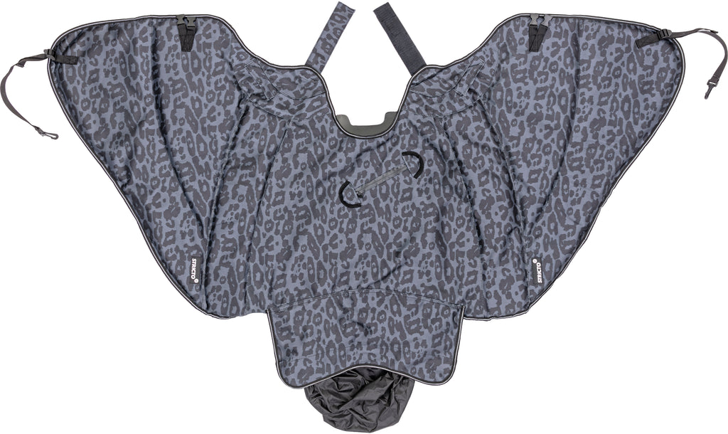 Stricto Premium Universeel scooter beenkleed - Leopard Grey