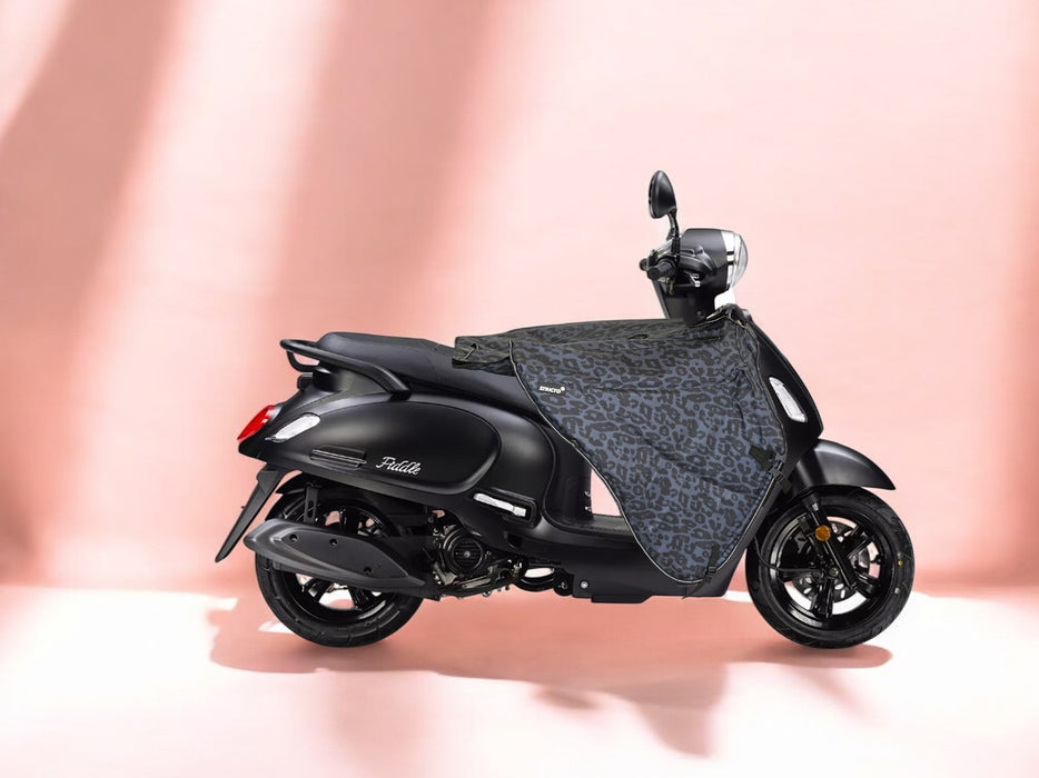 Stricto Premium SYM beenkleed scooter - Leopard Grey