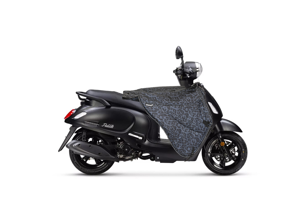 Stricto Premium SYM beenkleed scooter - Leopard Grey