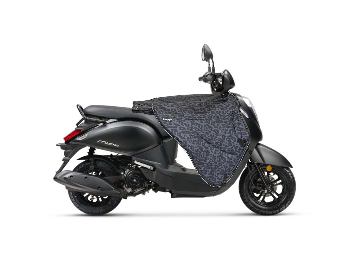 Stricto Premium Universeel scooter beenkleed - Leopard Grey