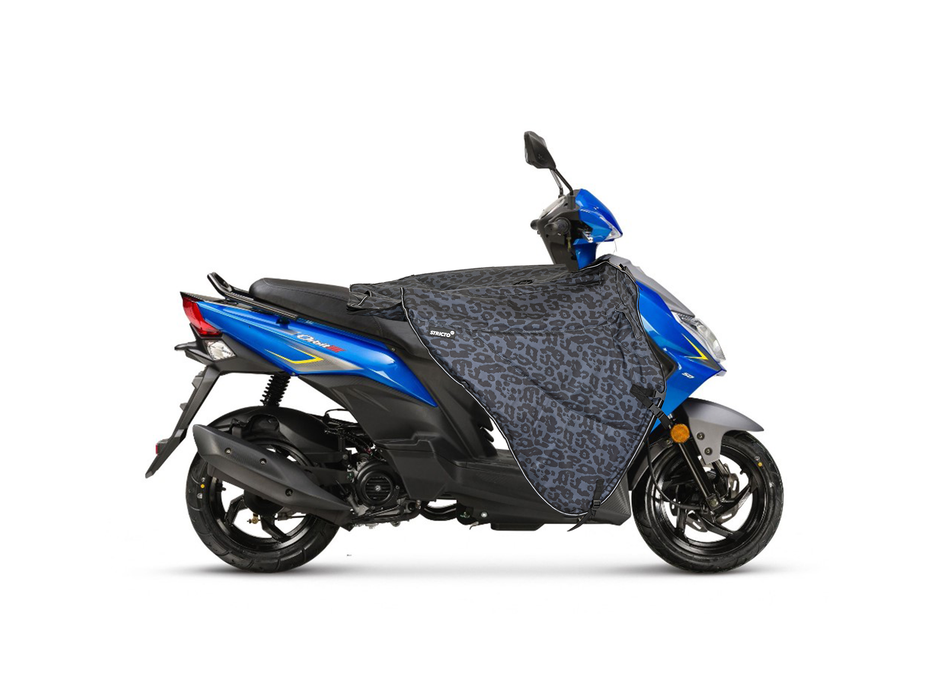 Stricto Premium SYM beenkleed scooter - Leopard Grey