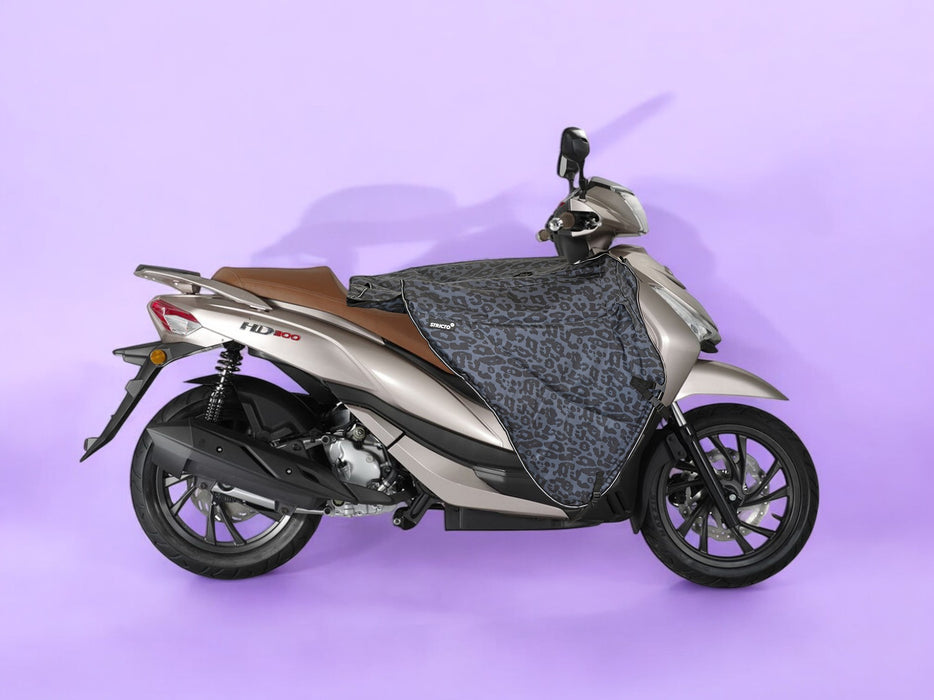 Stricto Premium SYM beenkleed scooter - Leopard Grey