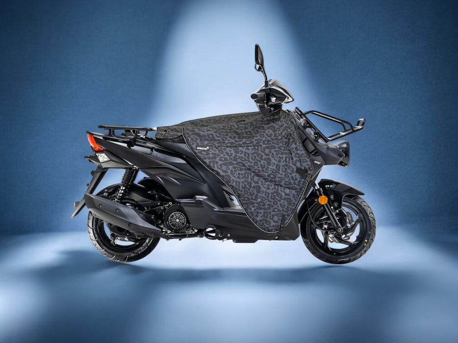 Stricto Premium SYM beenkleed scooter - Leopard Grey