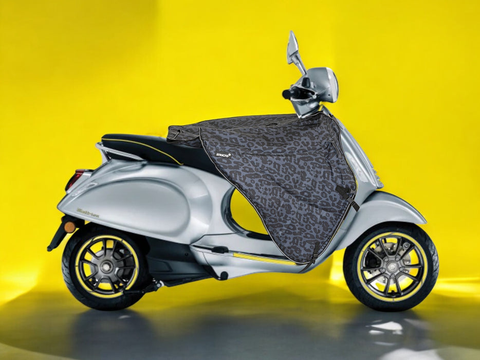 Stricto Premium Elektrische scooter beenkleed - Leopard Grey