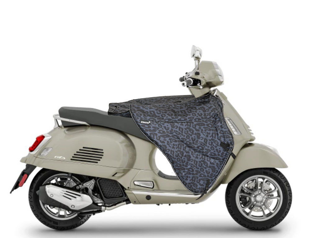 Stricto Premium Universeel scooter beenkleed - Leopard Grey