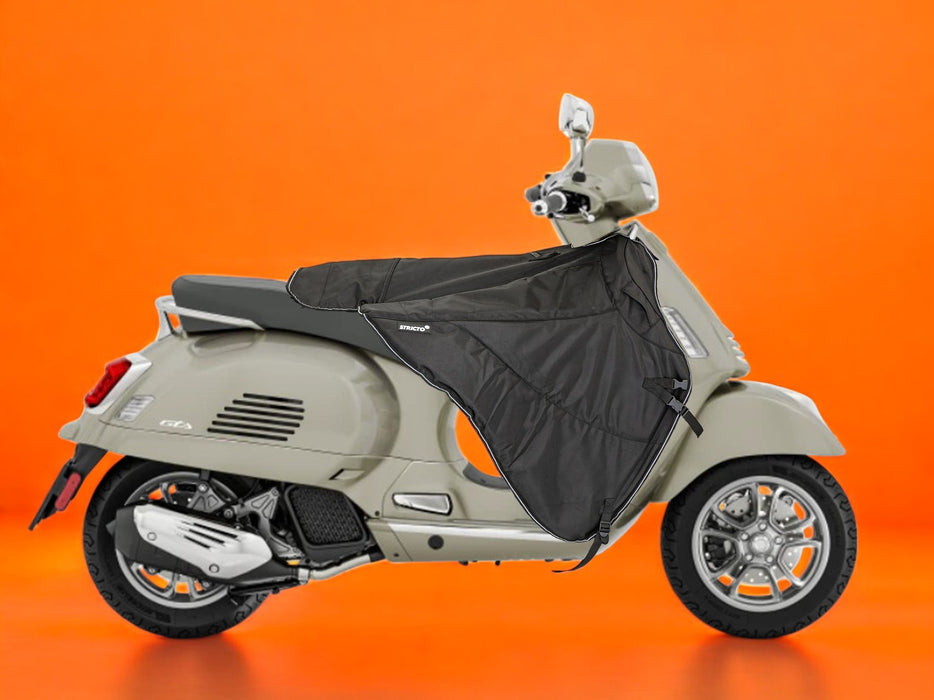 Stricto Premium Vespa beenkleed scooter - Zwart
