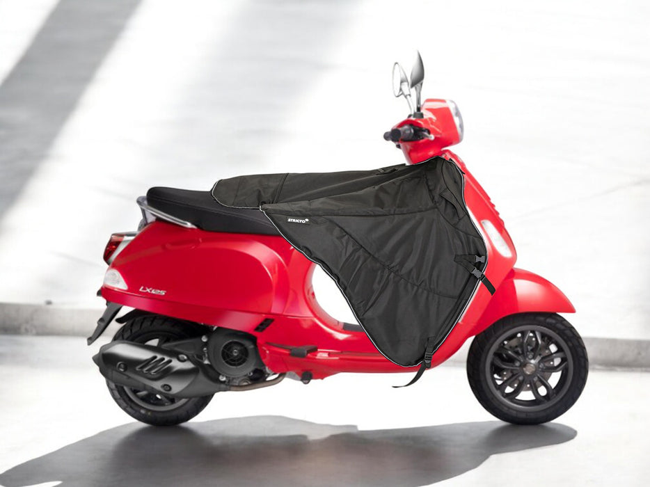 Stricto Premium Vespa beenkleed scooter - Zwart