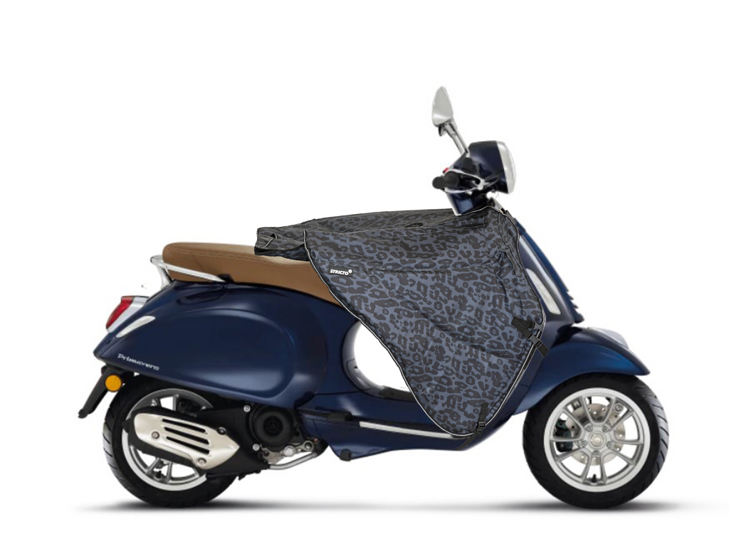 Stricto Premium Universeel scooter beenkleed - Leopard Grey