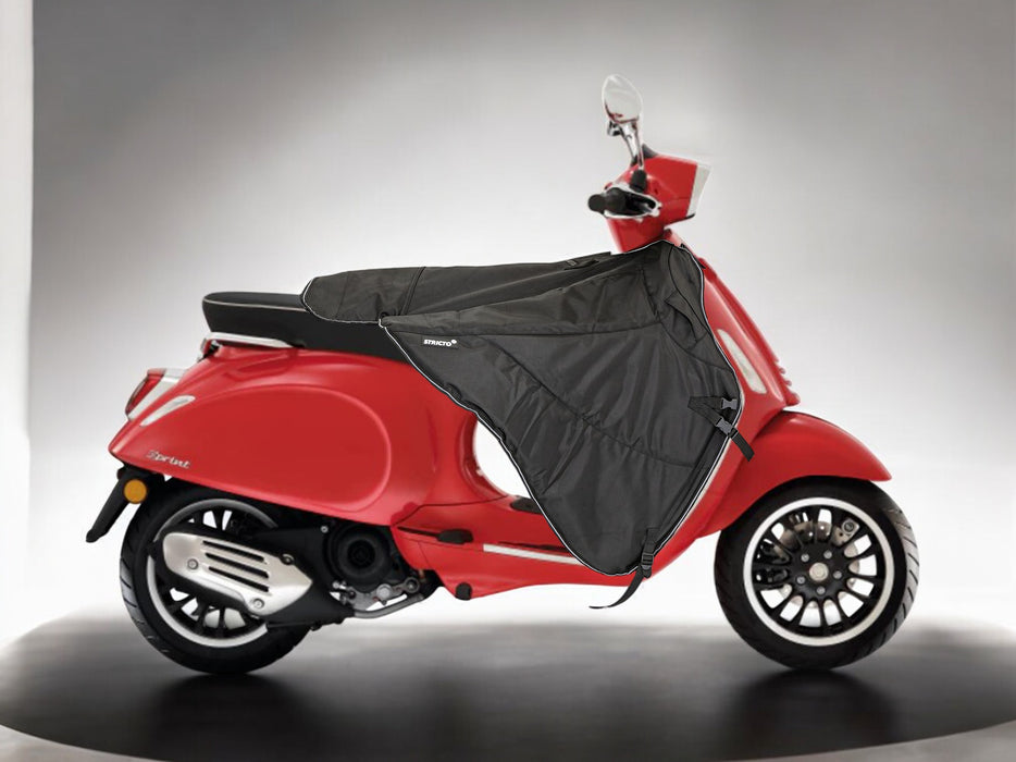 Stricto Premium Vespa beenkleed scooter - Zwart