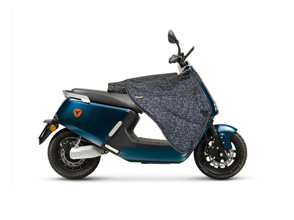 Stricto Premium Universeel scooter beenkleed - Leopard Grey