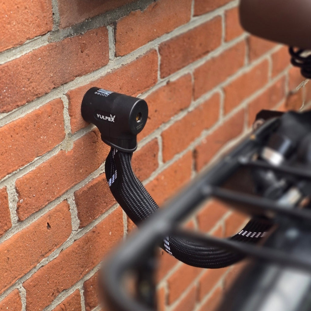 Vulpex AlarmLock - Fatbike stuurslot met Alarm kettingslot