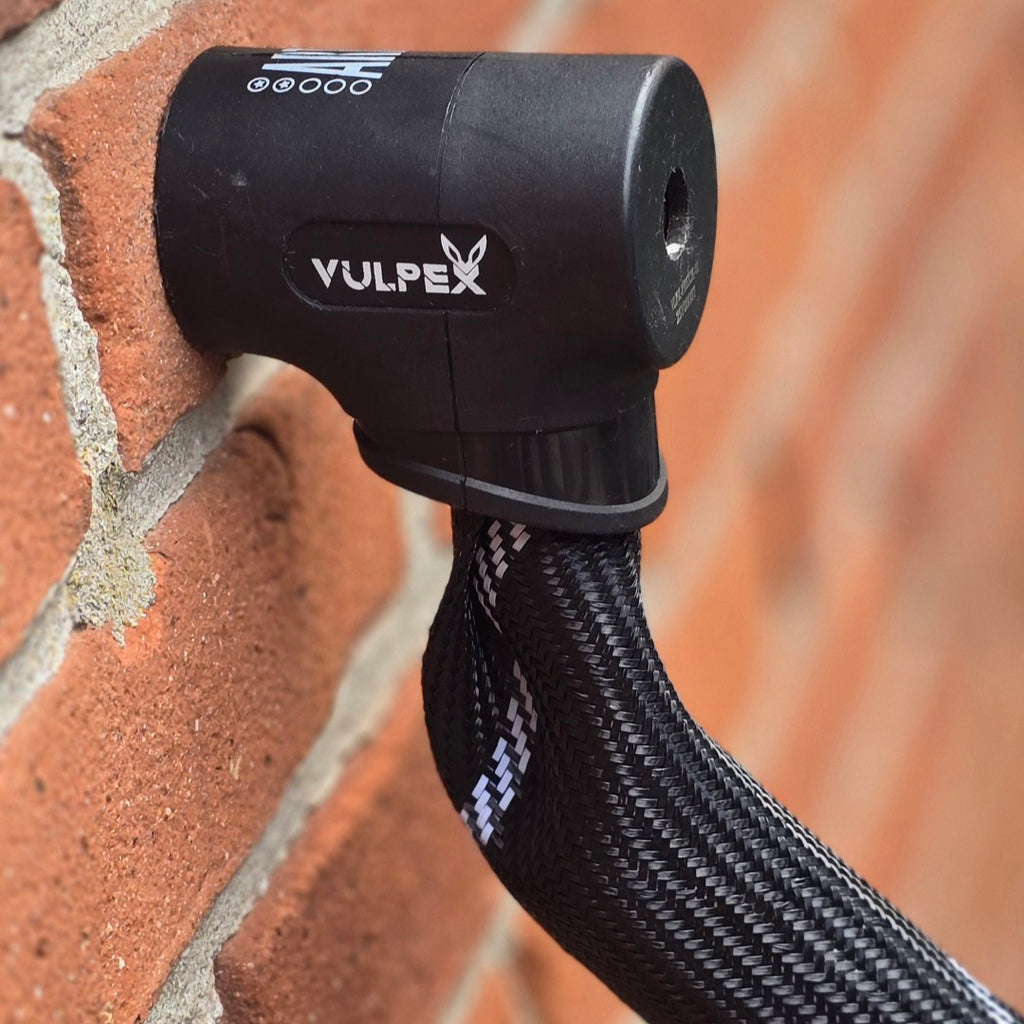 Vulpex AlarmLock - Fatbike stuurslot met Alarm kettingslot