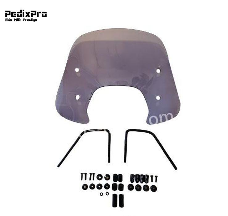VESPA SPRINT WINDSCHERM - LAAG SMOKE
