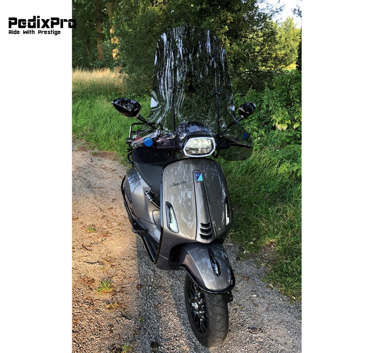 VESPA SPRINT WINDSCHERM - HOOG SMOKE - ORIGINEEL MODEL